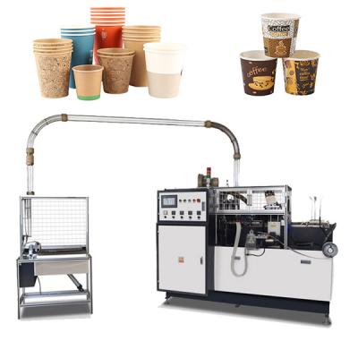 China One Time Disposable Coffee Tea Paper Cup Making Machines 2 Year Warranty for sale