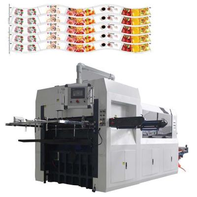 China Fully Automatic Paper Blank Cutting Machine Embossing Laminated Paper Plastic for sale