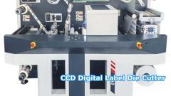 CCD-Tracking-System Smart Hochgeschwindigkeit 12m/min 8 Köpfe Digitale Etikettenschneider Multifunktionaler Etikettenaufkleber Die Schneidemaschine