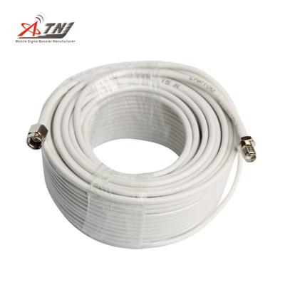 China RG58 20m Signal Booster Coaxial Cable SMA Male To SMA Female Type for sale