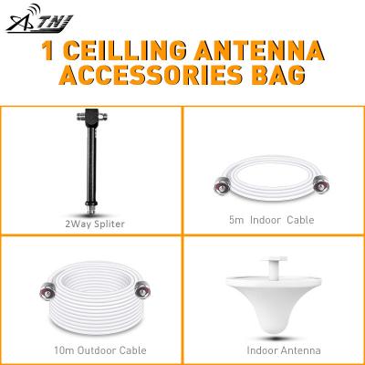 China Zinc Alloy Signal Booster Accessories White Ceiling Antenna Bag for sale
