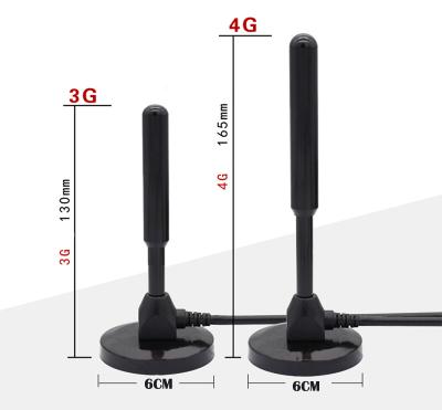 China Gain 35dBi 4G Vehicle Signal Booster Antenna With Magnetic Sucker for sale