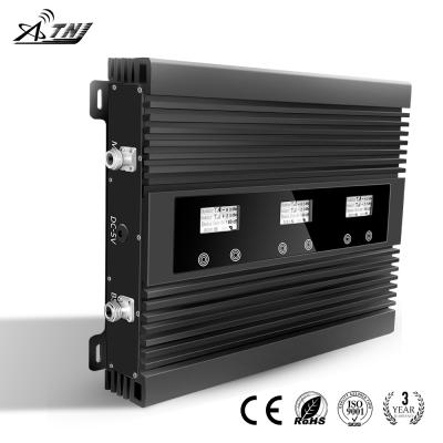 China High Gain 80dB Tri Band Repeater 2G 3G 4G Cellular Amplifier for sale