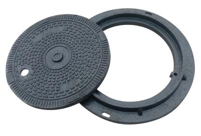 China 600mm Manhole Cover With Handle For Sewage Wastewater Road Infrastructure for sale