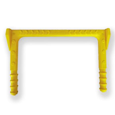 China Yellow Polypropylene Plastic Manhole Steps MS001 For Inspection Chamber for sale