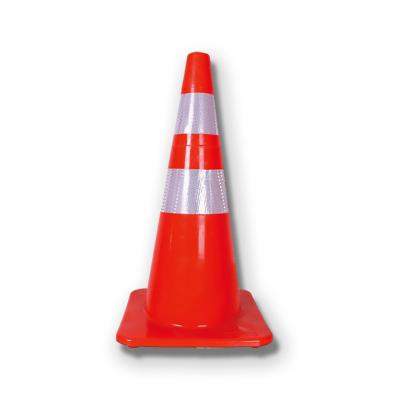 China Road Construction PVC Traffic Cone 720mm Collapsible Reflective Sign for sale