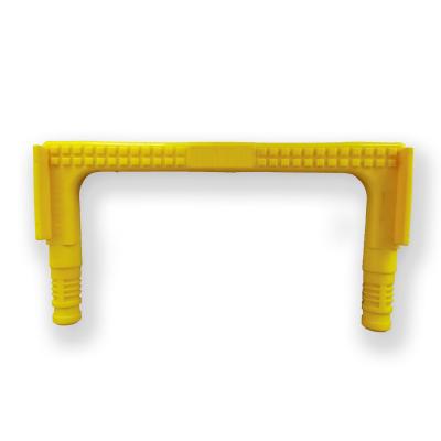 China Chemical Resistant Manhole Ladder Step , MS004 Yellow Manhole Encapsulated Step for sale