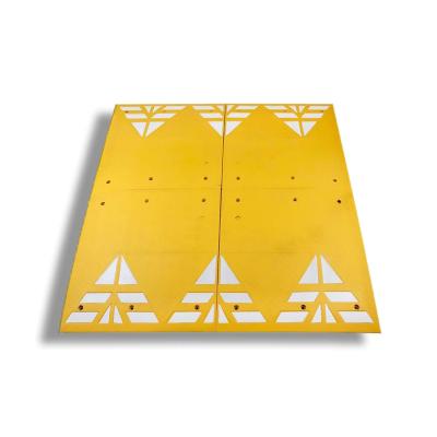 China Rectangular Rubber Speed Bump for sale