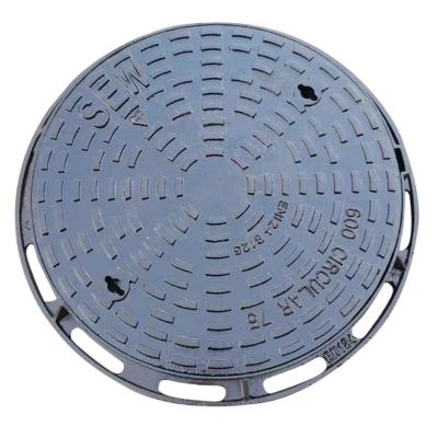 China Industrial B125 Drainage Chamber Cover , Municipal DI-015 Sewer Inspection Cover for sale