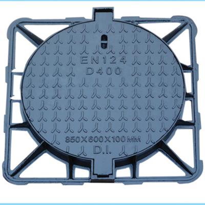 China Bolted Ductile Iron Cover And Frame D400 EN124 For Urban Infrastructure for sale