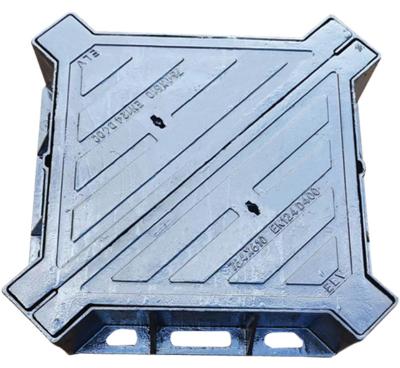 China Ductile Iron Telecom Manhole Cover 764mm D400 EN124 For Network Access Points for sale