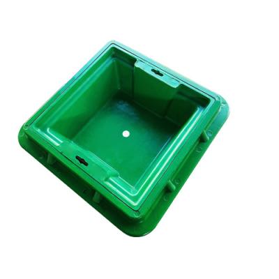 China FRP Garden Rainwater Manhole Cover , 38mm Height Composite Resin Manhole Cover for sale