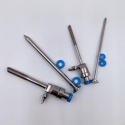 China Trocar e cânula laparoscópicos de 5 mm, 10 mm e 12 mm certificados CE para cirurgia profissional à venda