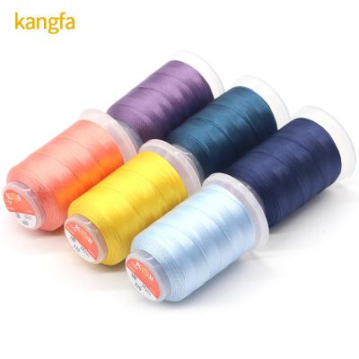 Quality 100% Polyester Chemical Resistance Sewing Thread for Leather 30g Strength for sale