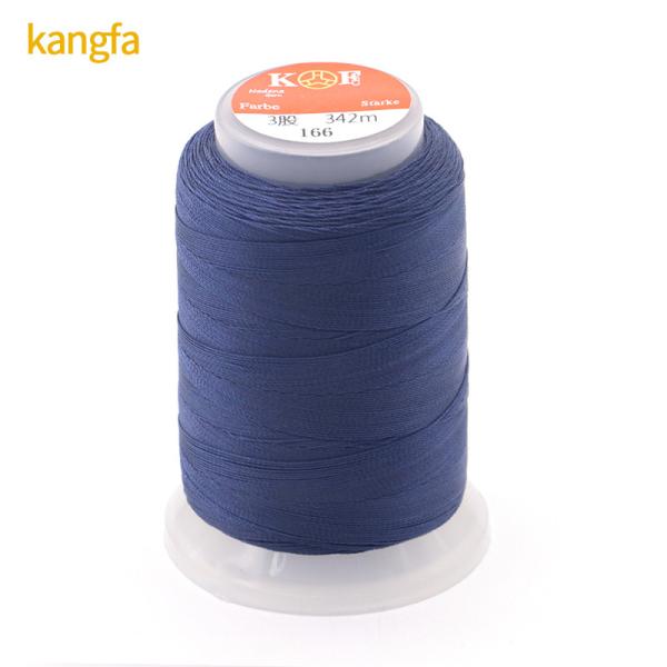 Quality 100% Polyester Chemical Resistance Sewing Thread for Leather 30g Strength for sale