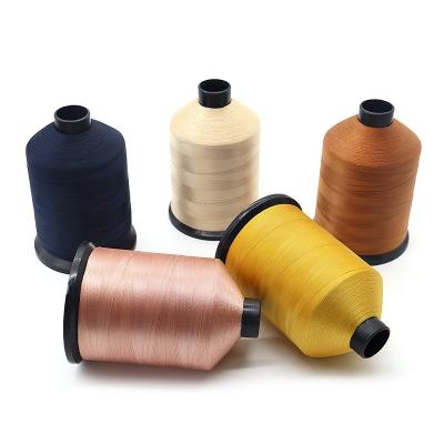 China High Tensile Strength Sewing Thread for Leather and Beaded Sewing 100% TEX70 Nylon Bonded for sale
