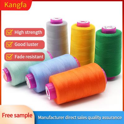 Quality 100% Polyester Sewing Thread 40/2 5000yds Dyed Spun for Machine Sewing Item for sale