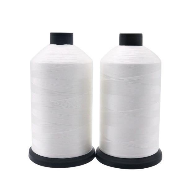 Quality Fast Sample Lead Time 210d/3 White Polyester Sewing Thread for Quilting Machine for sale