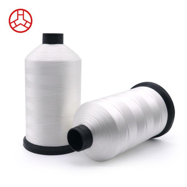 Quality Fast Sample Lead Time 210d/3 White Polyester Sewing Thread for Quilting Machine for sale