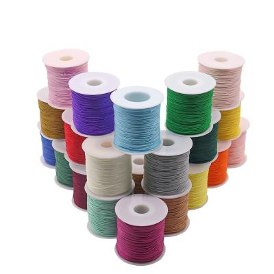 China Colorful 0.7mm Nylon Thread for Handmade Jewelry and Bracelet Making OEM/ODM Accepted for sale