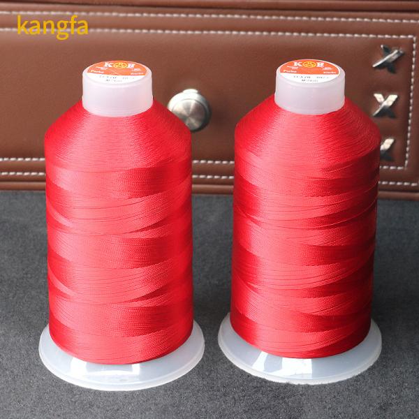 Quality Excellent Strength V69 Tex 70 Nylon Bonded Thread for OEM ODM Weight g/ball 275g/roll for sale