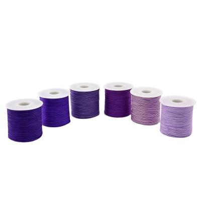 Китай No.72 50г Найлоновая китайская узелная линия для бижутерии Изготовление плетеных браслетов аксессуары продается