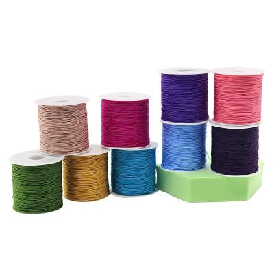 China 120m 0,8mm Jade Silk Thread Nylon Nodo chino línea para la fabricación de joyas y las cuentas en venta