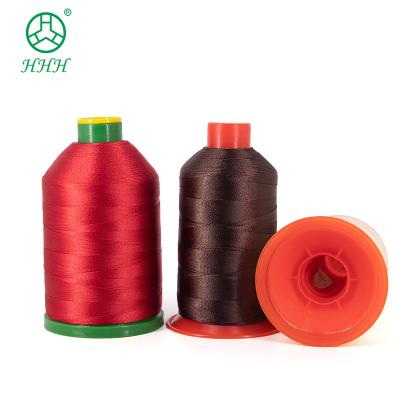 China Abrasion-Resistant Elastic Nylon 210D 3 Strand Bonded Thread for Sewing Tent Blanket for sale
