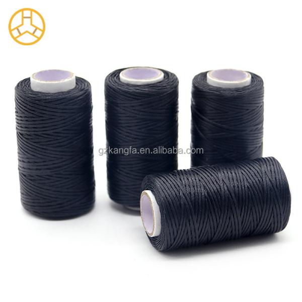 Quality 16 Yarn Count Hand Sewing Nylon Thread 0.8mm for DIY Leather Wax Thread for sale