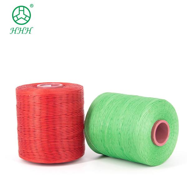 Quality Black Waterproof 0.8mm 1mm 400g 210D/1*16 Spun Yarn Flat Waxed Thread for for sale