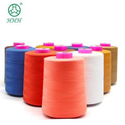 China 3000y Filament Thread 20/3 Cotton Thread Glazed for Kites 100% Spun Polyester Yarn for sale