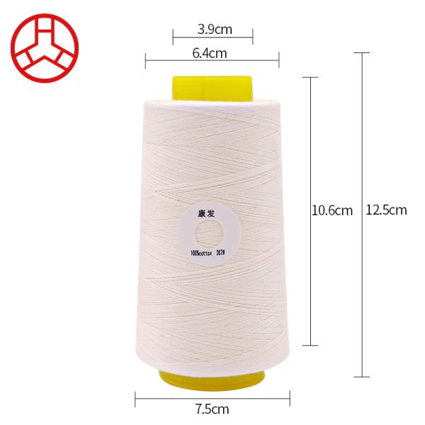 Quality 100-500g Cotton Thick Thread Jeans Sewing Medic Cotton Sewing Thread for sale