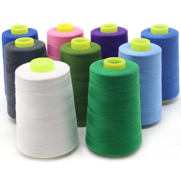 Quality 40s/2 40/2 20/2 20/3 100% Spun Polyester Sewing Thread Weight g/ball 125G Cross for sale