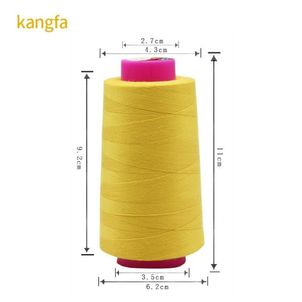 Quality Low Shrinkage 100% Cotton Yarn Cone 20s/3 Strength Glazed Kite Thread for Buyers for sale