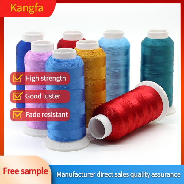 Quality 100% Polyester Embroidery Thread 4000y for Embroidery Machine 120d/2 in Dying for sale