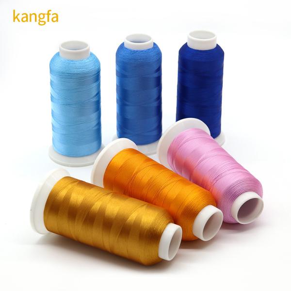 Quality 100% Polyester Filament 120D/2 4000Y Embroidery Sewing Thread for Machine for sale