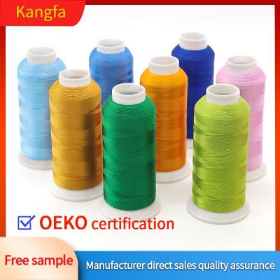 Quality Gassed 100% Polyester 120d/2 Embroidery Sewing Thread 4000m/cone for Embroidery for sale