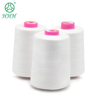 China hilo de costura de algodón 100% con resistencia química 500 rollos en venta