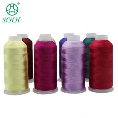 China Mercerized 120D/2 Embroidery Thread 5000 Yards 120G Net Weight Per Cone for sale