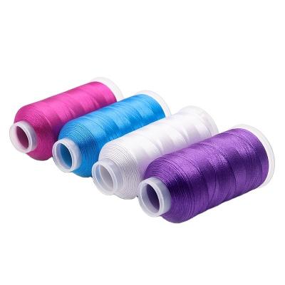 China 120d/2 Silk Reflective Thread for Embroidery High Speed 5000 Yards High Tenacity for sale