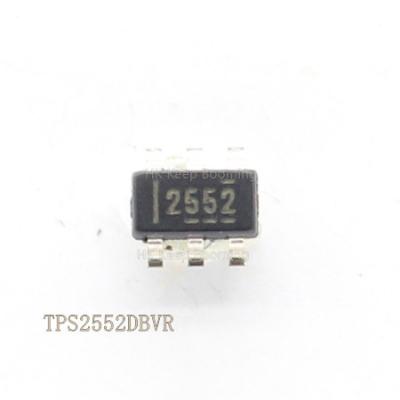 중국 2552 Sot23 IC 전원 스위치 부하 드라이버 TPS2552DBVR TPS2552DBVT 판매용