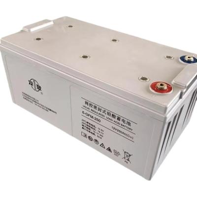 China 12V200AH Shoto Regeneration 6-GFM-200 Lead Acid Battery for Eps Power Supply System for sale