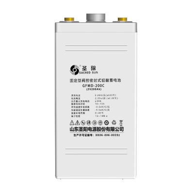 China Chargeable GFMD-200C 2V200Ah Deep Cycle Lead Acid Battery for UPS Power Communication for sale