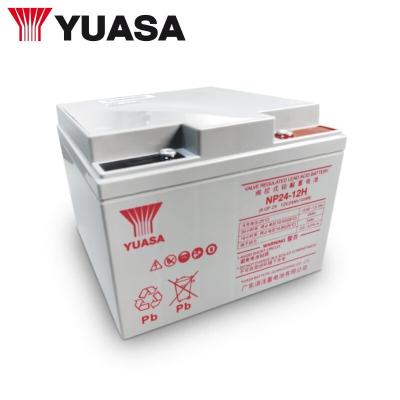 China Yuasa NP24-1212V24AH Battery for Sustainable Lighting and Solar Energy Applications for sale
