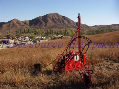 China portable drilling rig of parts testing in field for sale