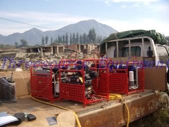 China Light weight portable oil prospecting drilling rig TSP-40 for sale