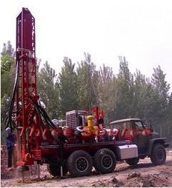 China Truck drilling rig in desert oil prospecting for sale