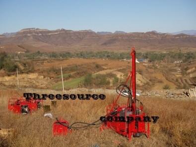 China Light weight portable oil prospecting drilling rig TSP-40 for sale