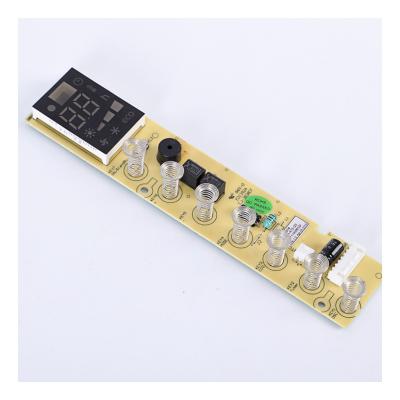 China HASL ENIG smt circuit board Electronic DC Motor Fan Control Board With LED Display Board for sale