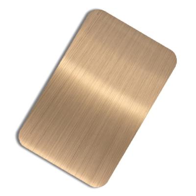 China 0.5mm-8mm 201 Brush Stainless Steel Metal Plates for sale